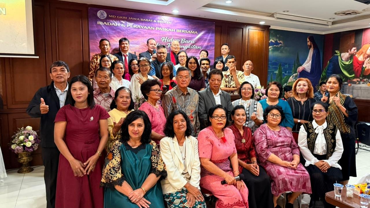IBADAH & PERAYAAN PASKAH MD GKRI JABAR–BANTEN  Meneguhkan Hidup Baru dalam Kebangkitan Kristus. Roma 6:4